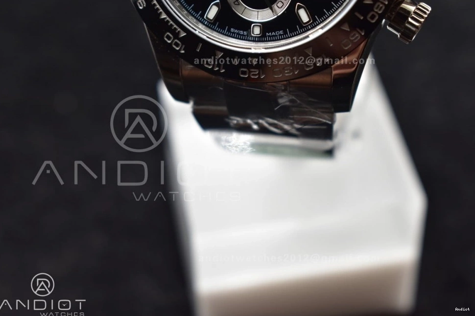 SS Thermal Dial 904L SH Black and Case Edition APSF Daytona 116500 733 Best Bracelet 1:1 0714